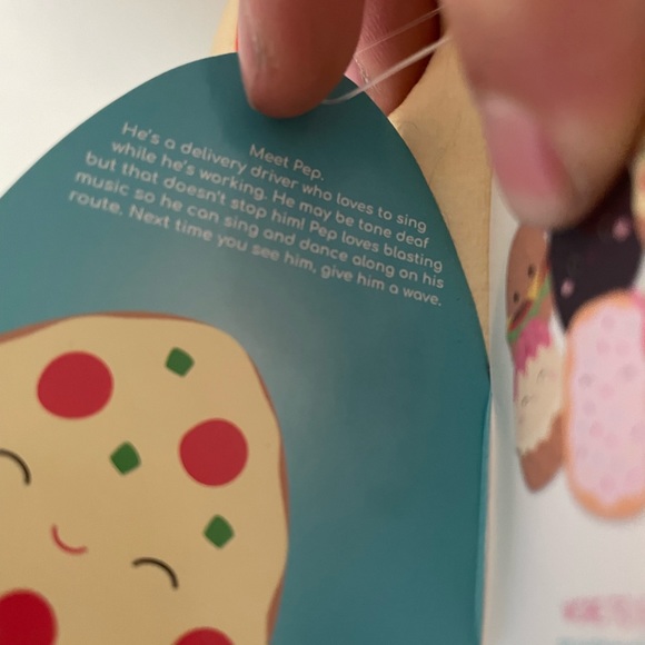 PEP the 7” pizza slice squishmallow - Picture 3 of 3